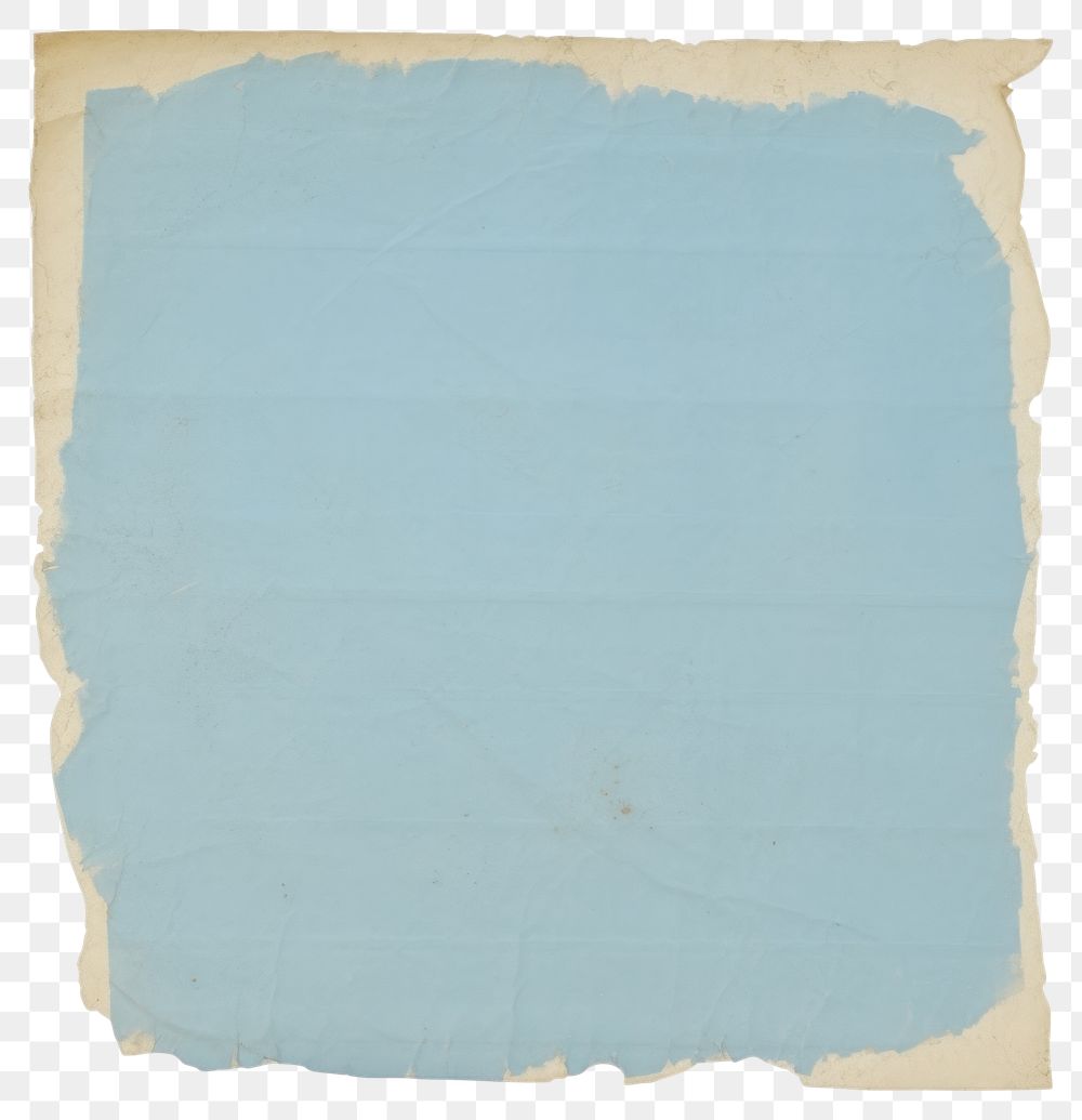 PNG Blue ripped paper background vintage texture.