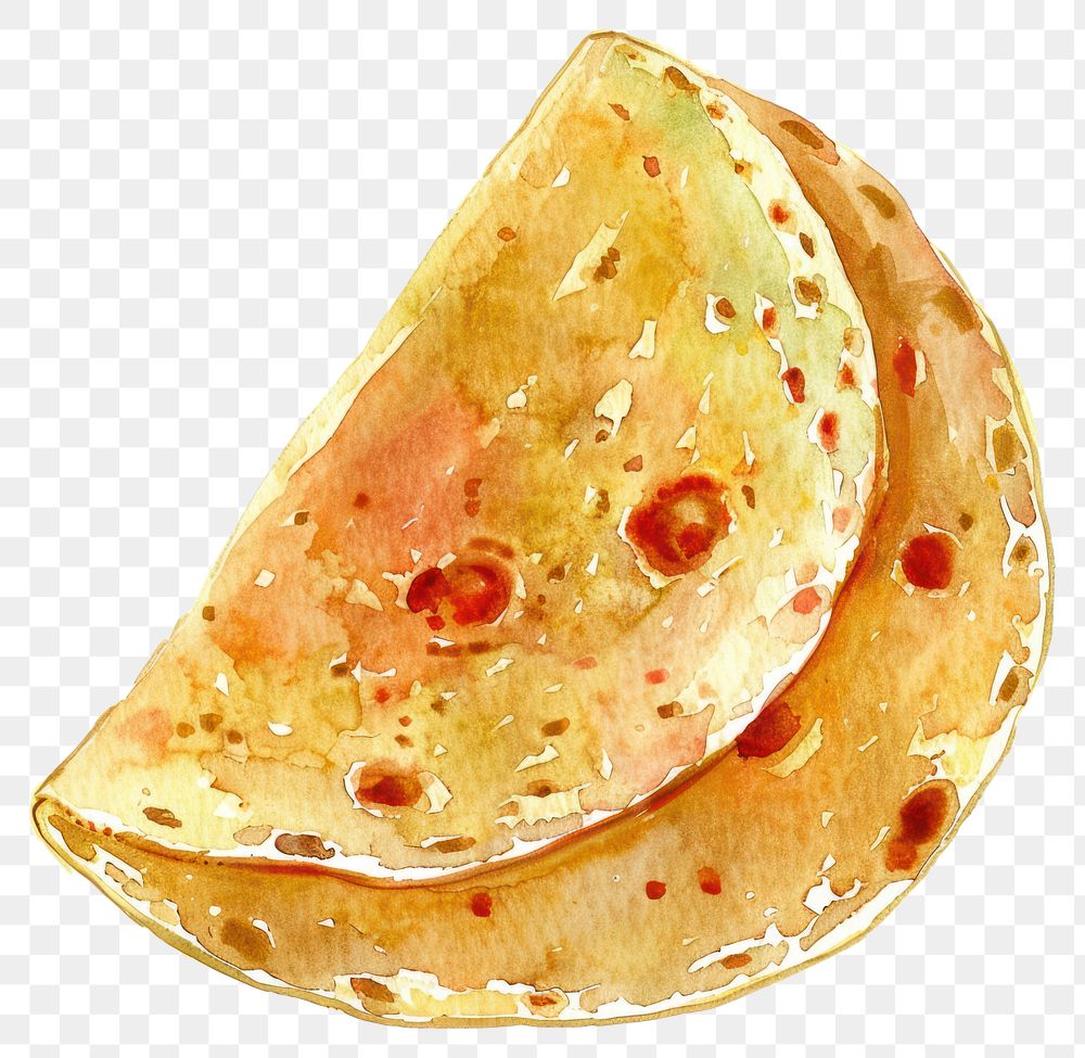 PNG An isolated Tortilla tortilla food illustration.