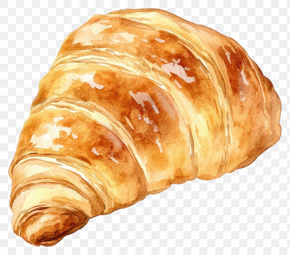 PNG Suet pastry illustration croissant bakery.