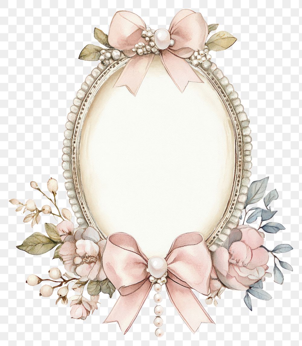 PNG Oval pastel vitage frame vintage pearl illustration.