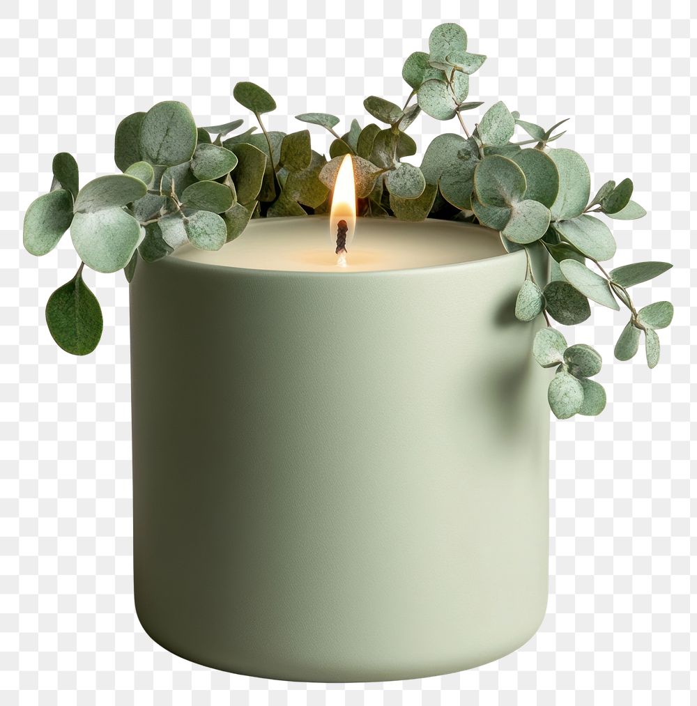 PNG Candle candle eucalyptus ambiance.