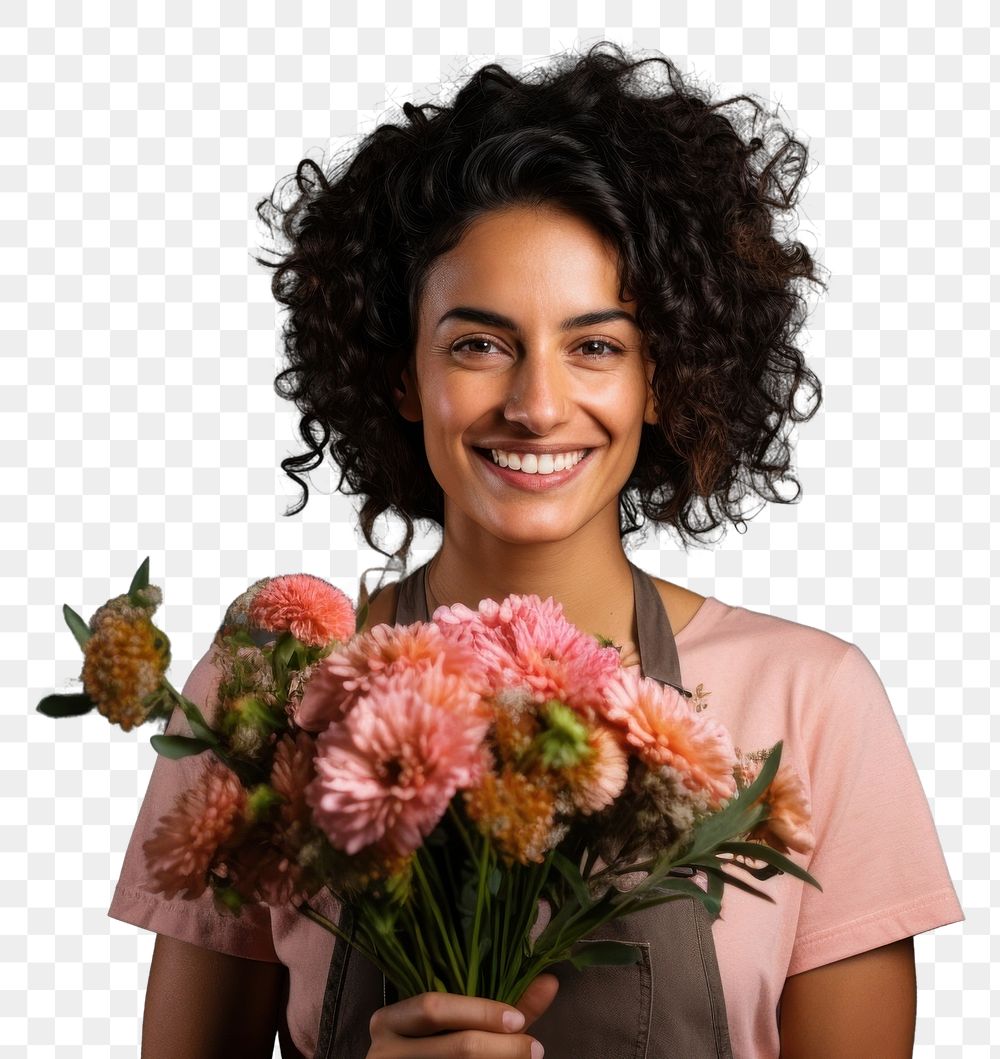 PNG Flower adult plant smile. 