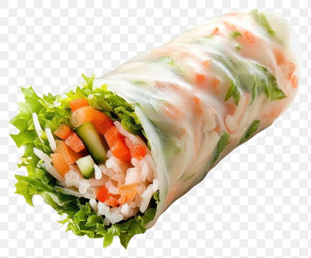 PNG Spring roll spring food spring roll.