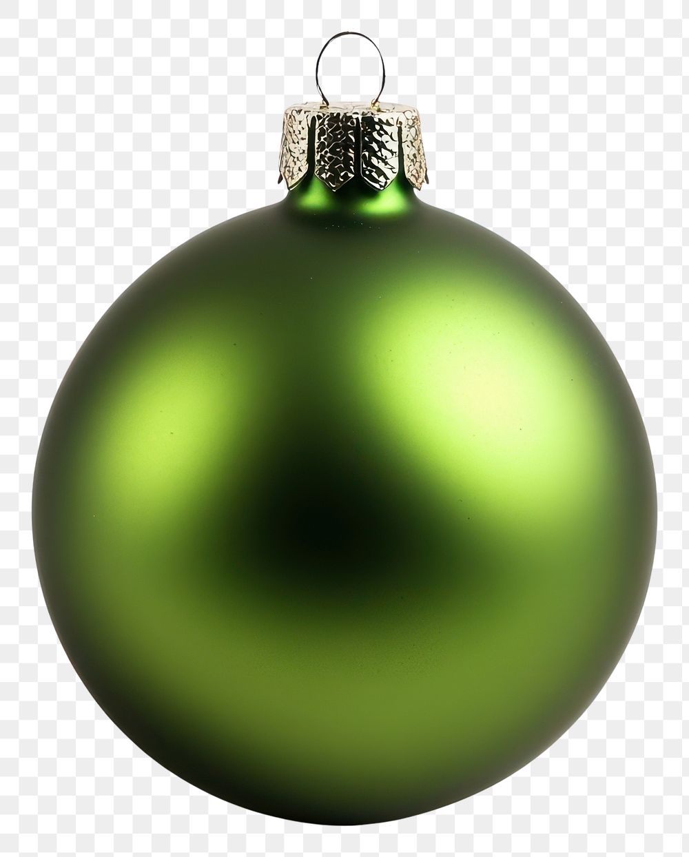 PNG Green Christmas ornament christmas accessories decoration.