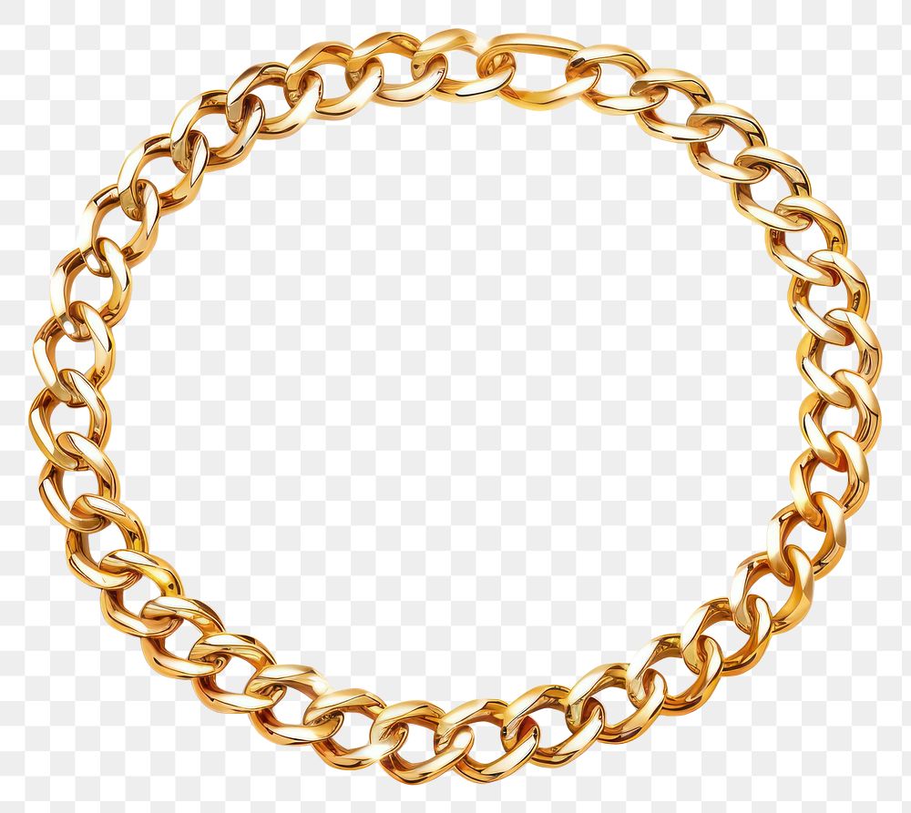 PNG Elegant gold chain bracelet jewelry