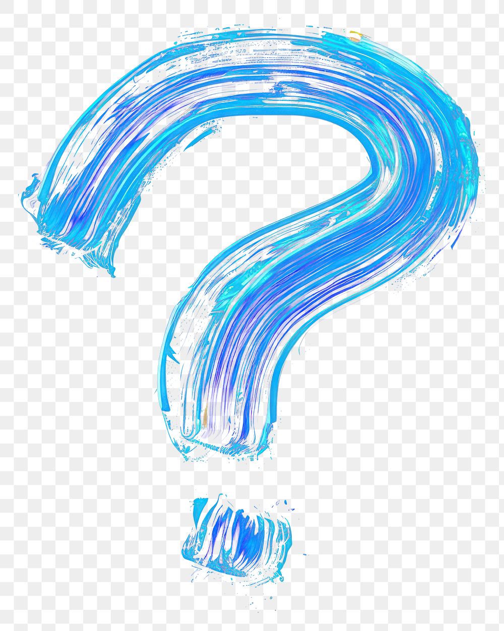 PNG Question mark blue illustration accessories.