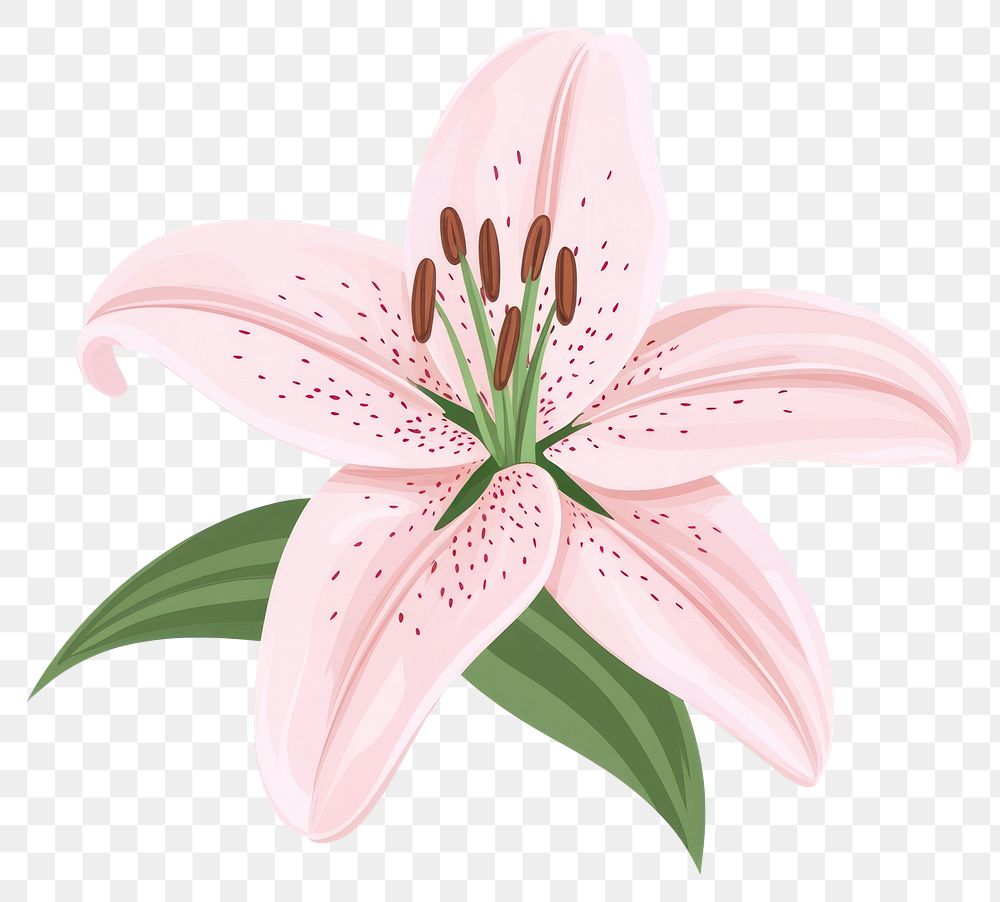 PNG Lily illustration flower appliance.