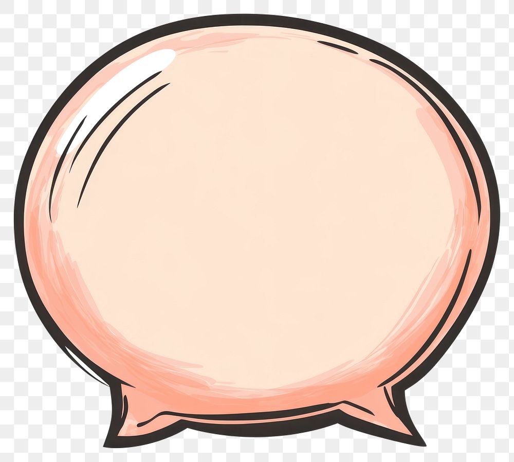 PNG Open text banner icon speech bubble round style conversation.