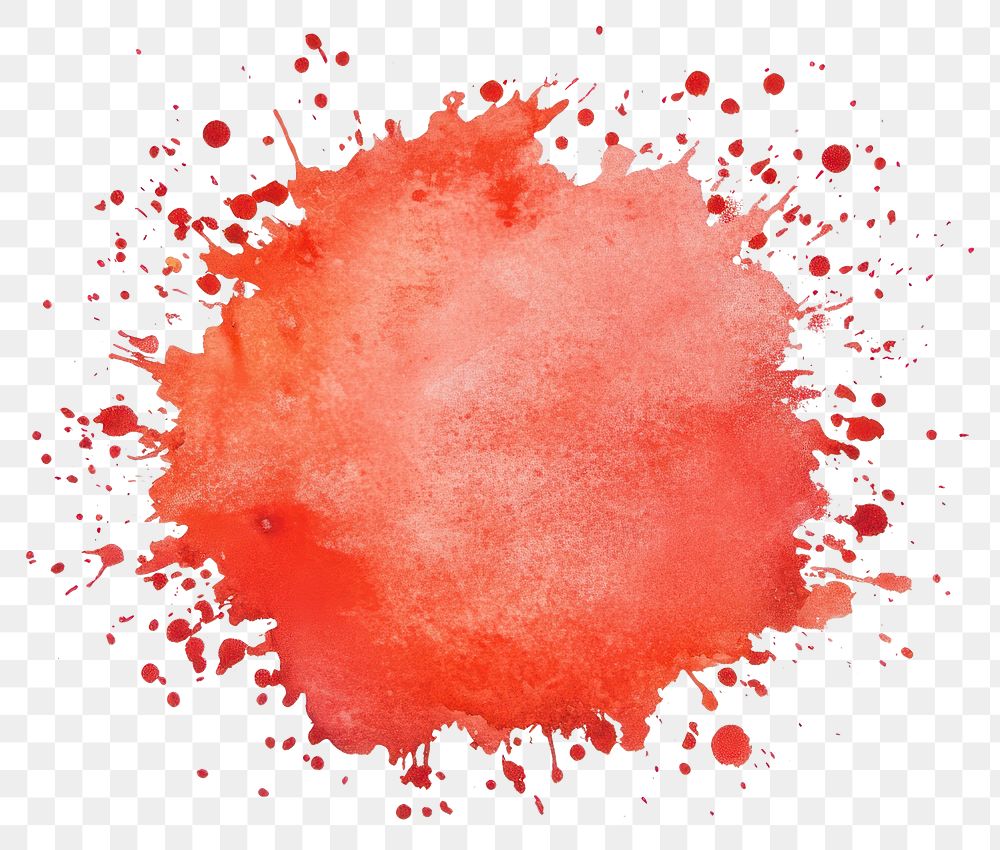 PNG Photo of realistic bloood stain background splash red.