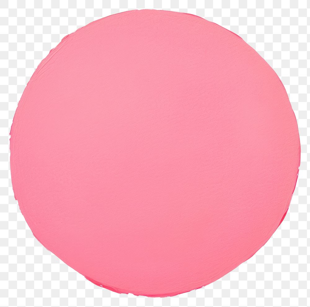 PNG Pink circle shape illustration colorful round.