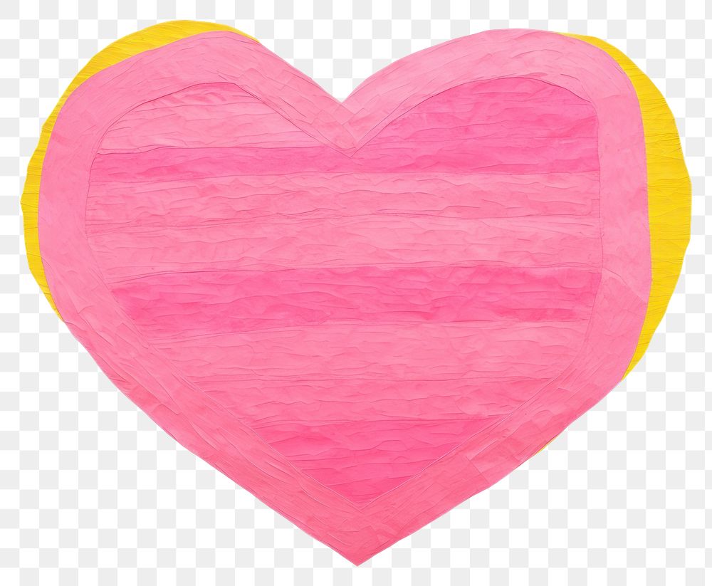 PNG Pink heart illustration colorful valentine.