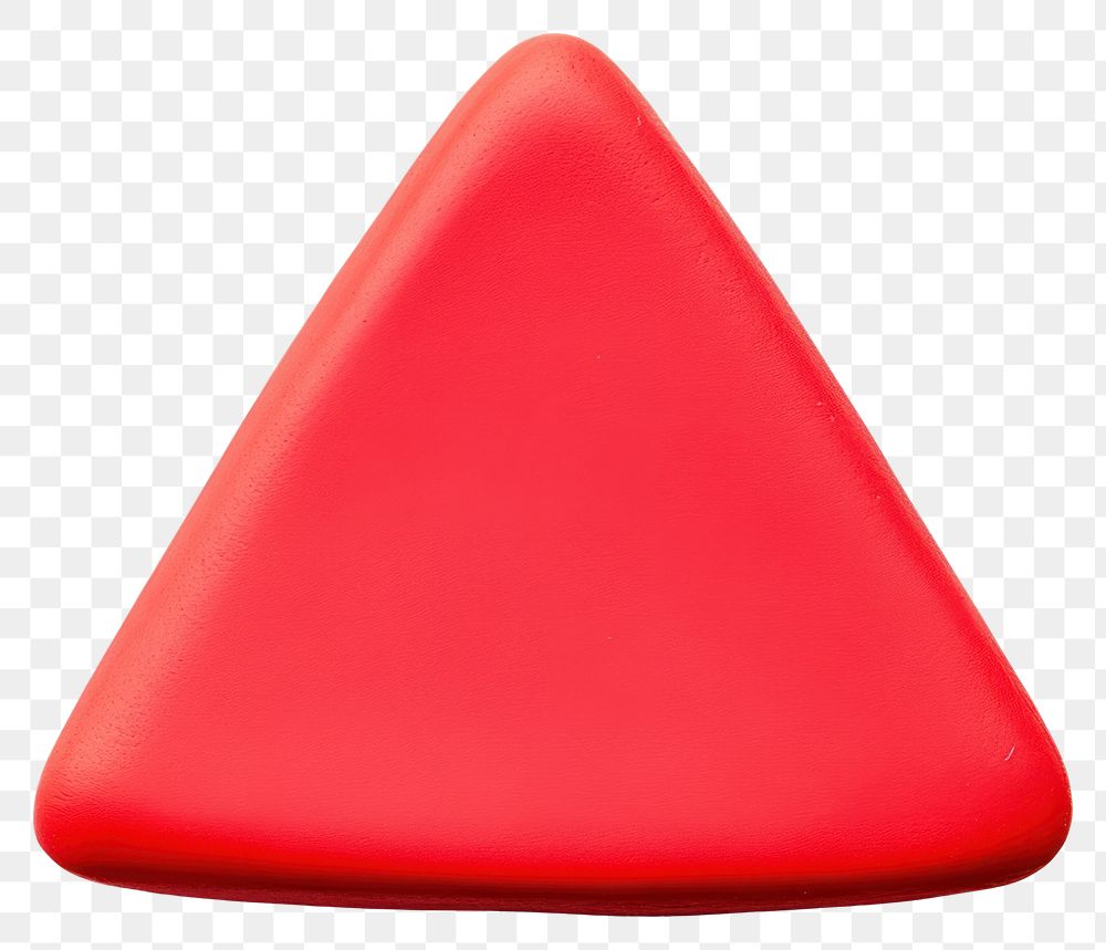 PNG Red Triangle triangle shape red triangle.