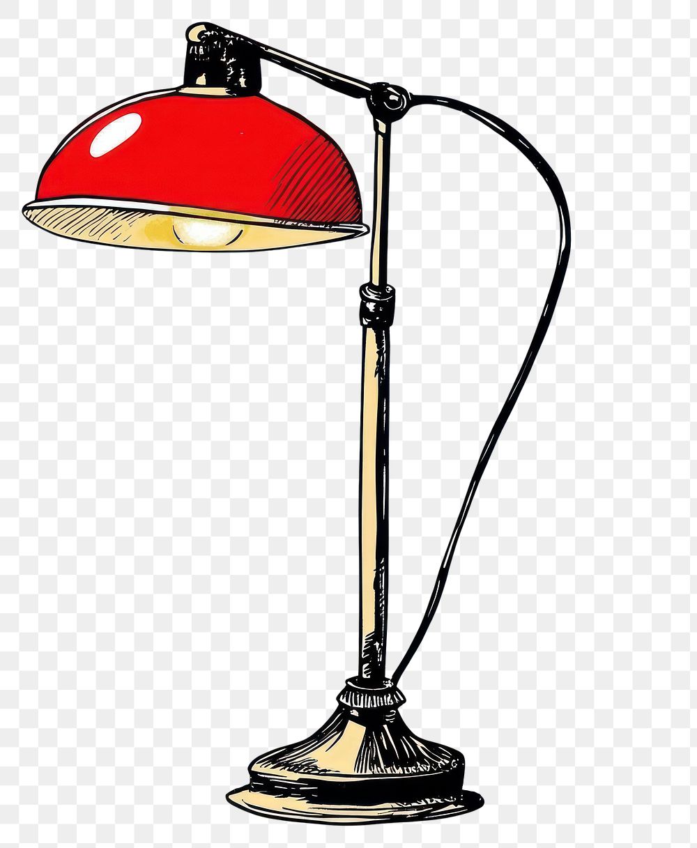 PNG Lamp illustration lampshade lighting.