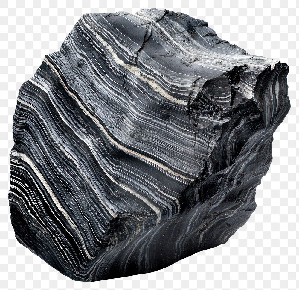 PNG Folded Migmatite Rock rock mineral accessories.