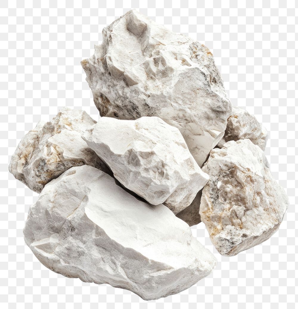 PNG Raw Chalk Rock Cluster rocks minerals natural.