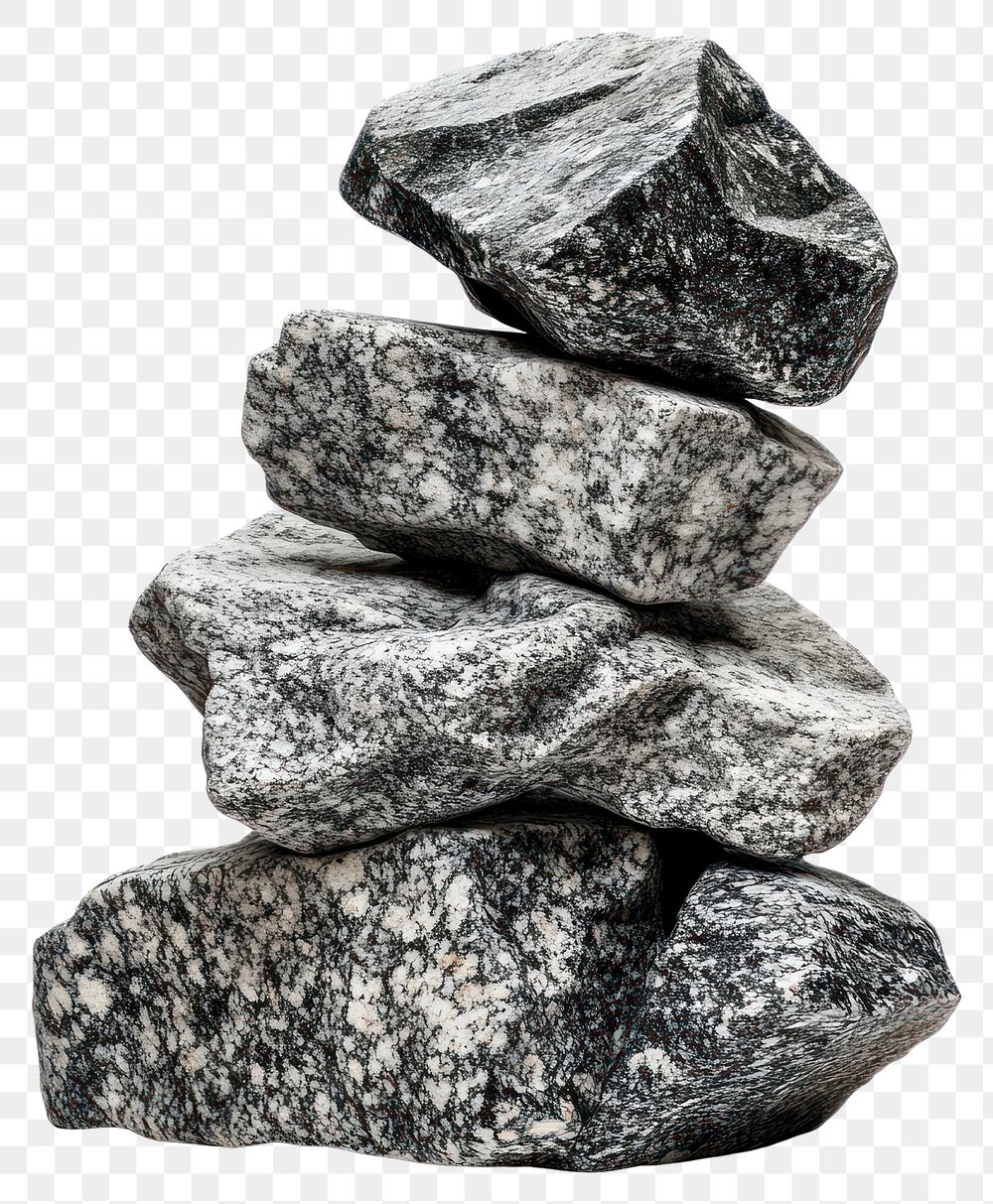 PNG Stacked Granite Rocks rock granite natural.