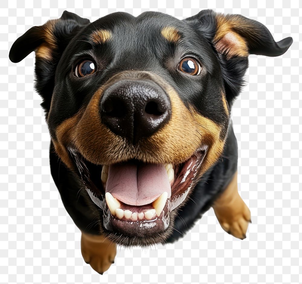 PNG Rottweiler dog animal canine.