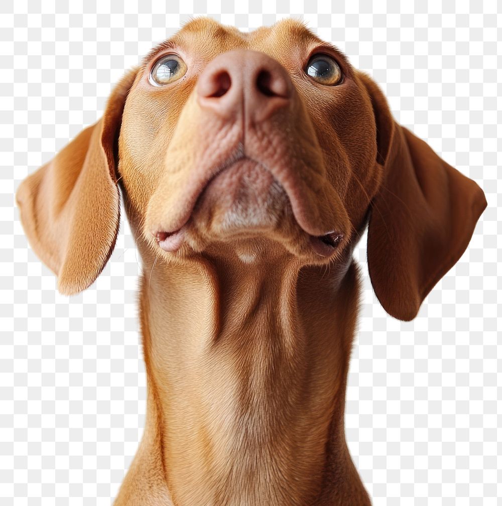 PNG Vizsla dog looking animal.