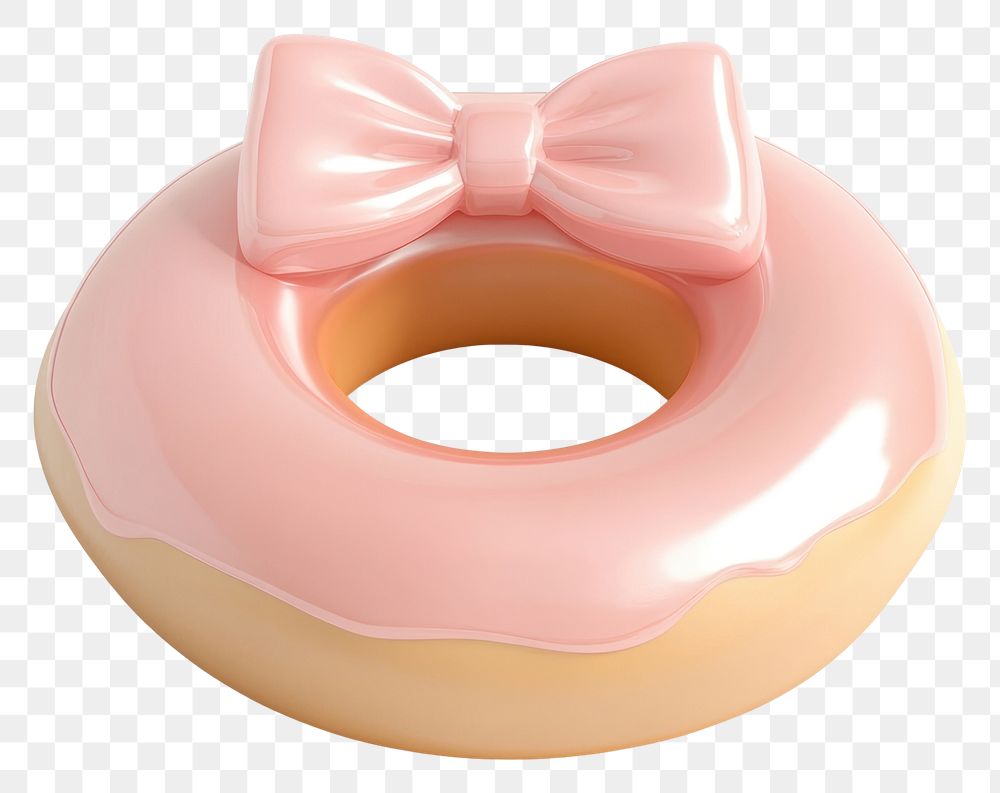 PNG 3d coquette donut illustration dessert sweets.