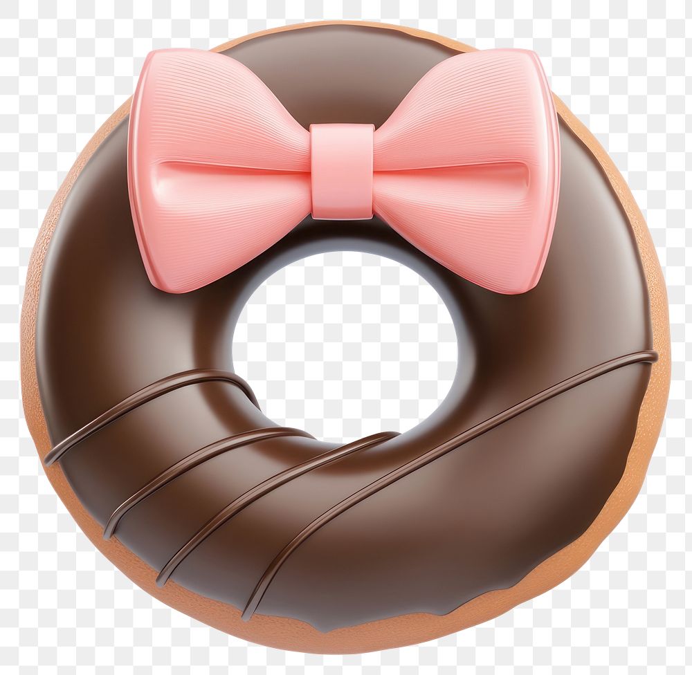 PNG 3d coquette donut chocolate confectionery illustration sweets.