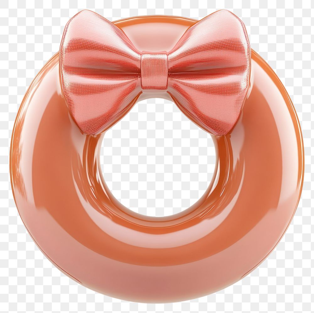 PNG 3d coquette Glazed Jelly Donut illustration sweets donut.