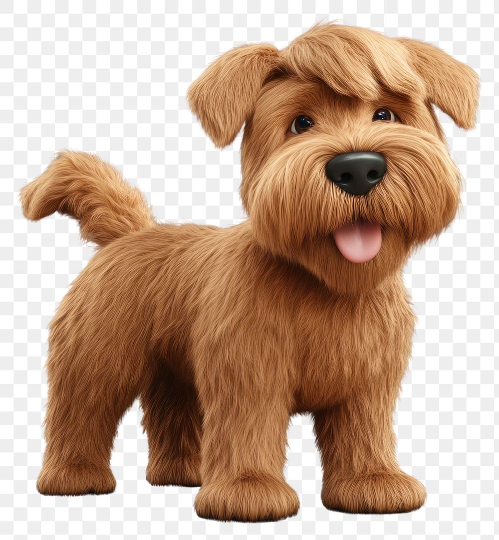 PNG Dog terrier cartoon animal.