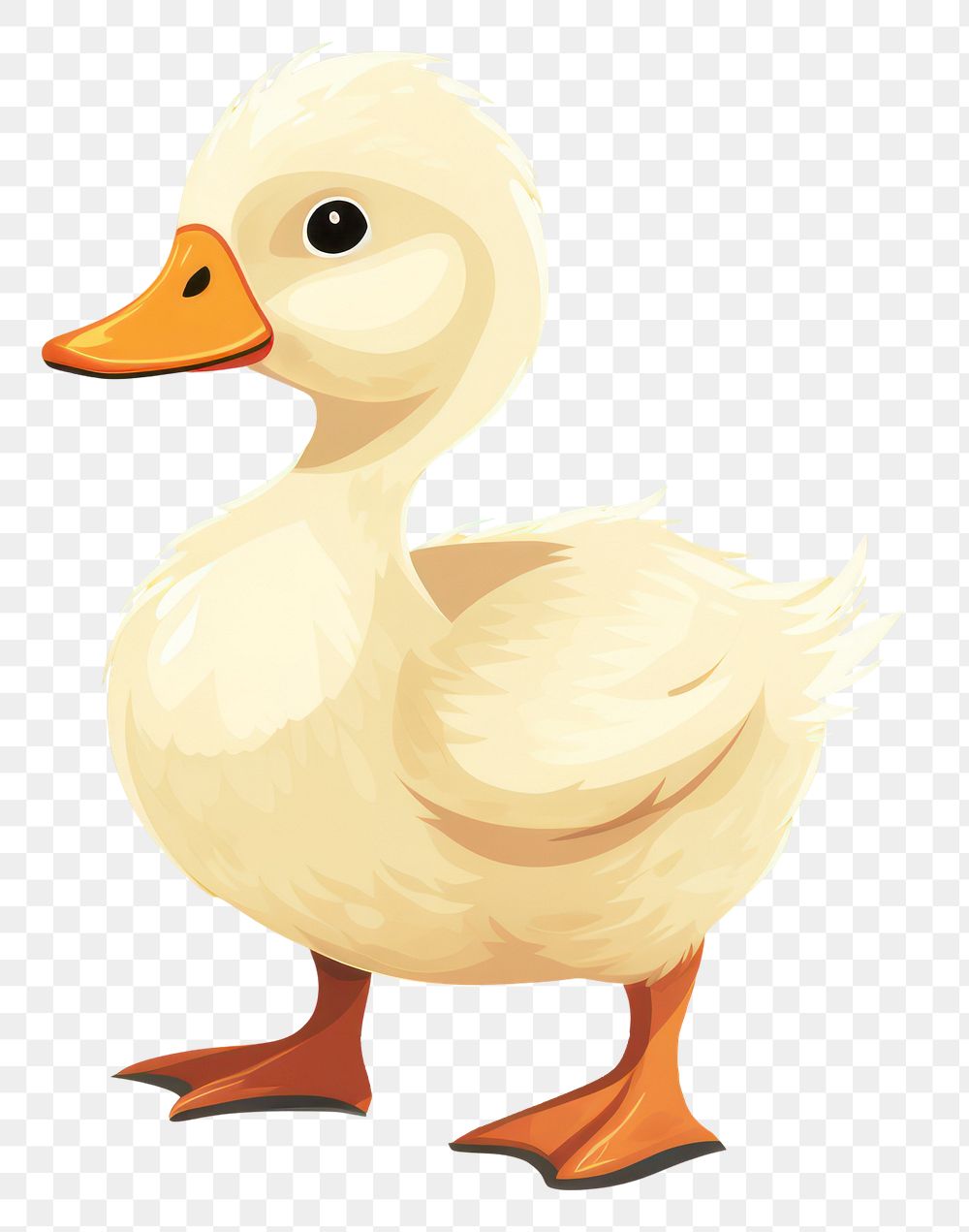 PNG Duckling illustration background animal.