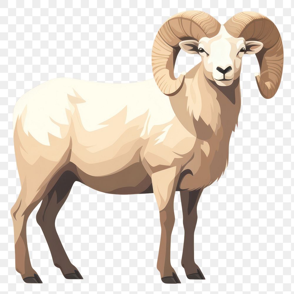 PNG Ram illustration wildlife animal.