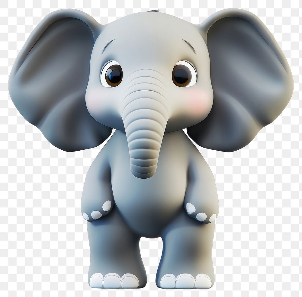 PNG Baby cute chubby Elephant elephant illustration character.