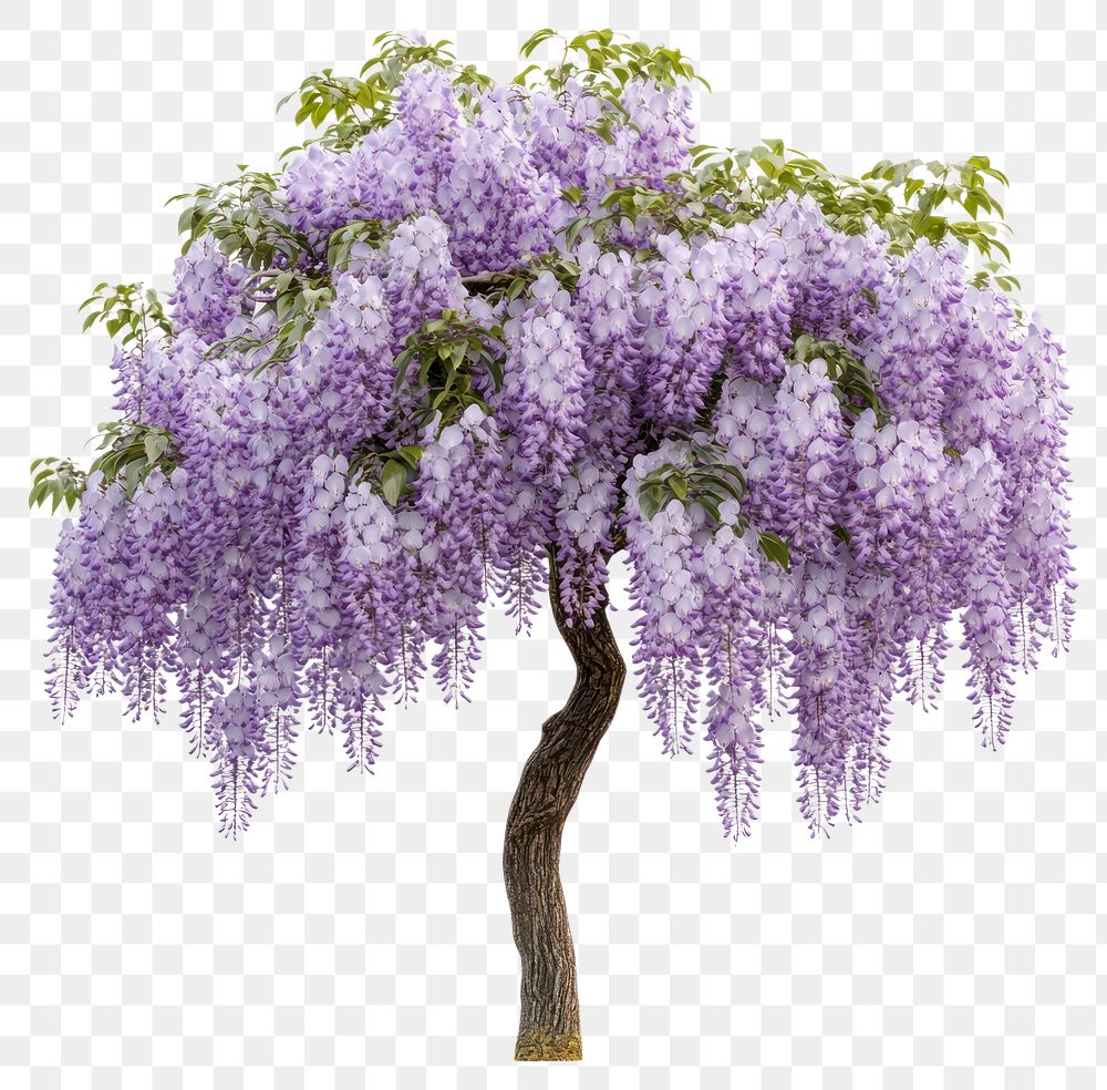 PNG Purple Wisteria flower tree flowers wisteria blossoms.