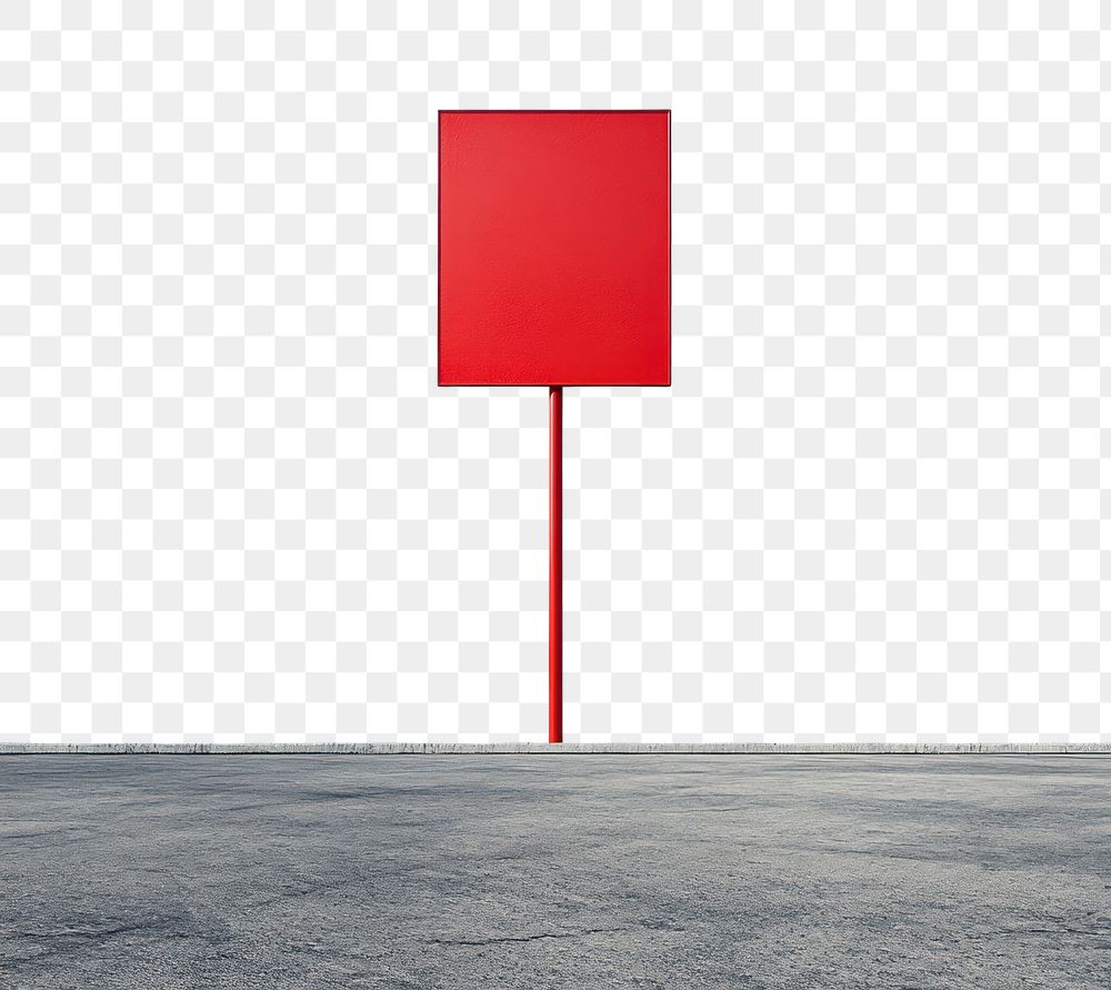 PNG A red symbol sign standy sky minimalist modern.