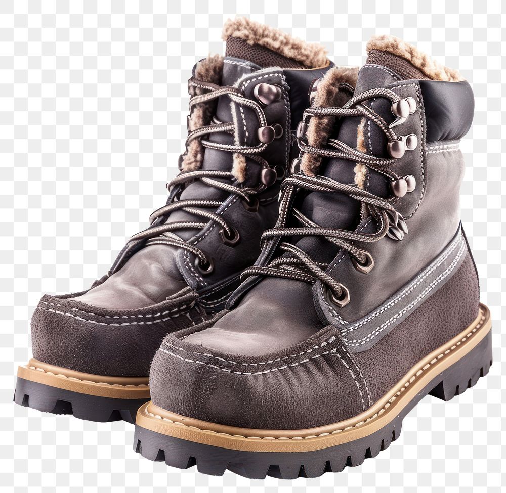 PNG Waterproof winter boots footwear clothing apparel.