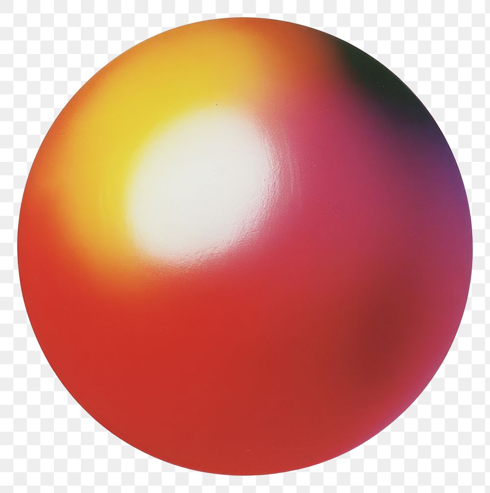 PNG Polka dot sphere color art.