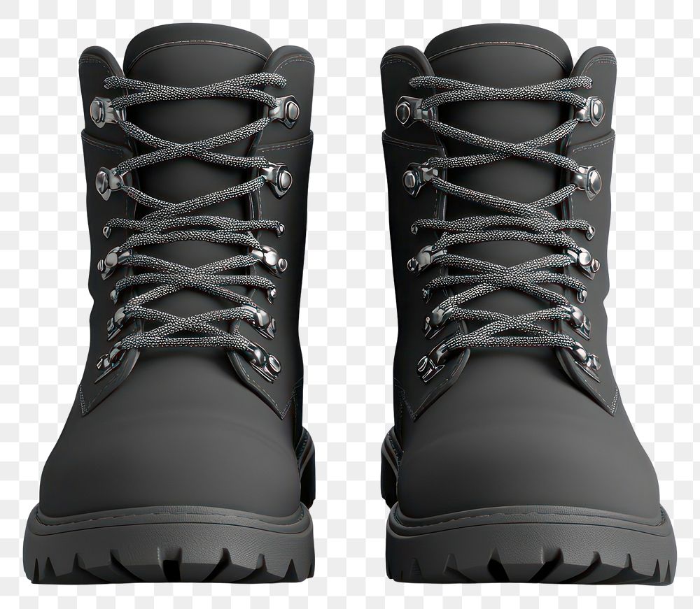 PNG Winter Boots boots footwear comfortable.