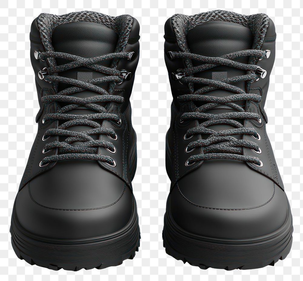 PNG Winter Boots boots footwear shoes.