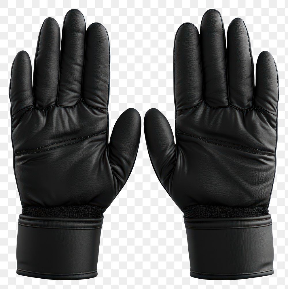 PNG Winter Gloves gloves black accessories.