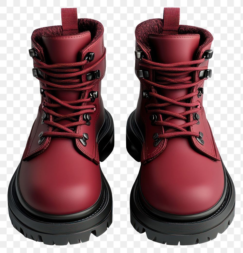 PNG Winter Boots boots footwear shoe.