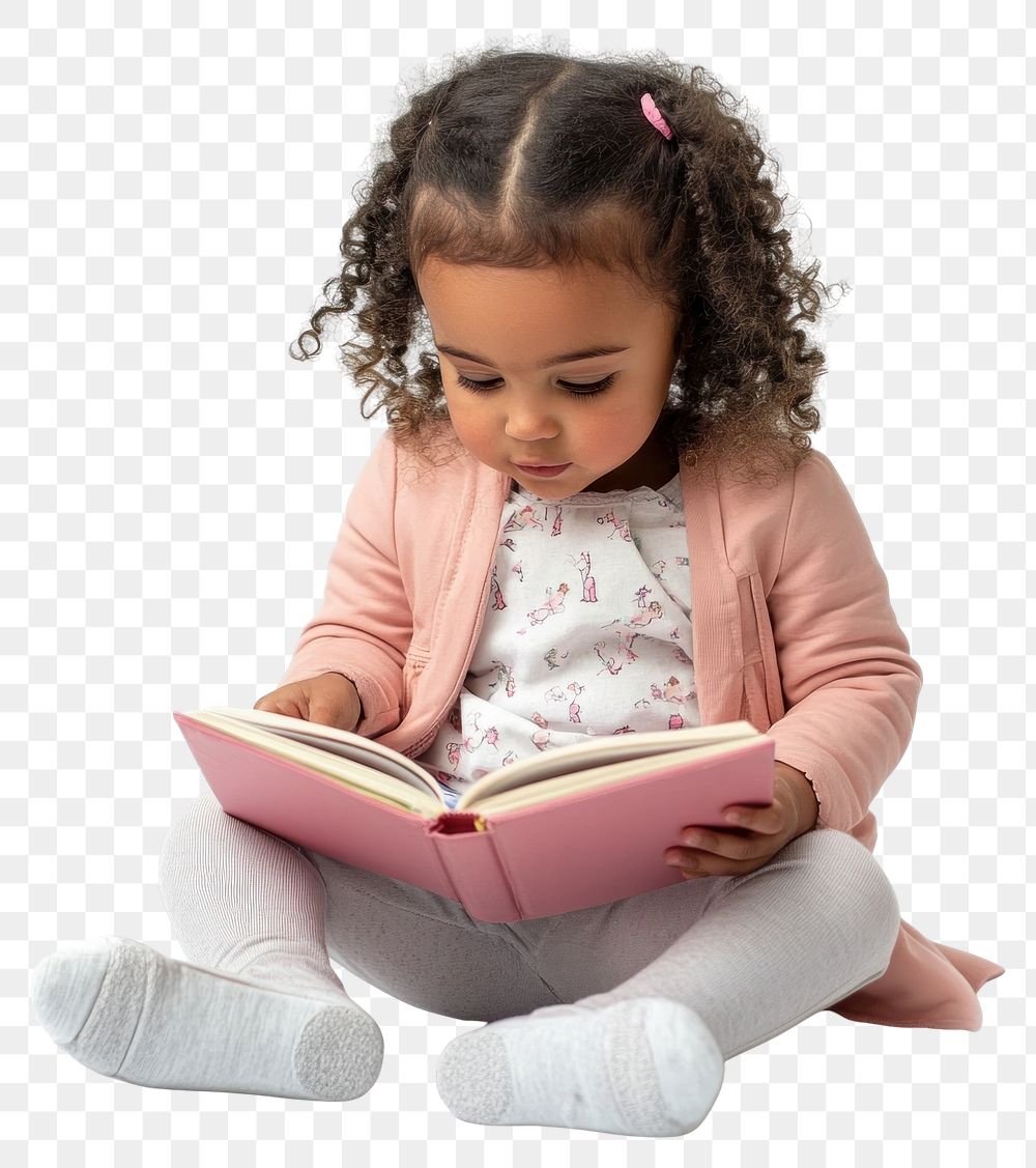 PNG Reading background child white.