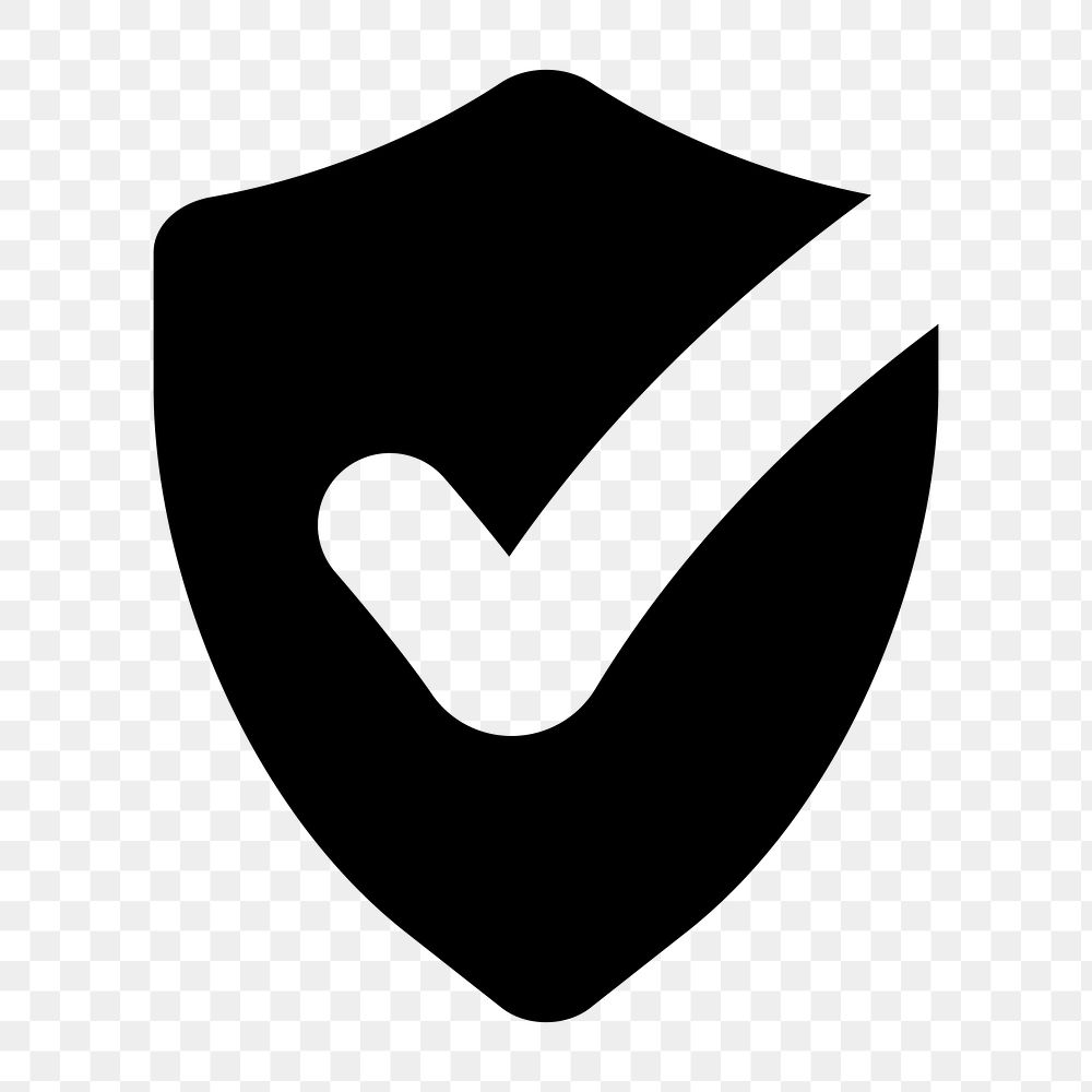 PNG Security assurance checkmark, UI icon on transparent background