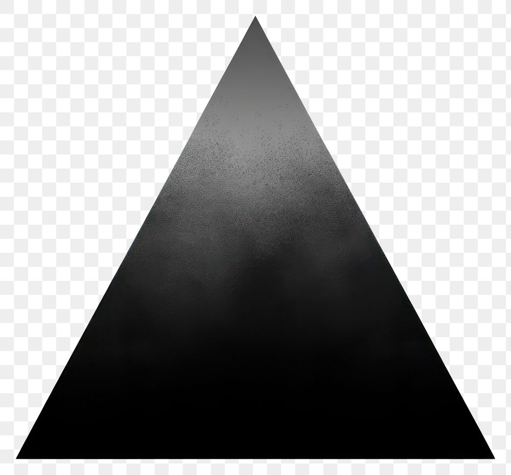 PNG Triangle gradient triangle black shape.