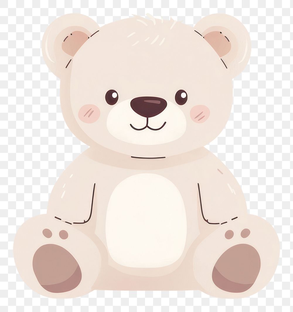 PNG Teddy bear illustration children's outdoors.