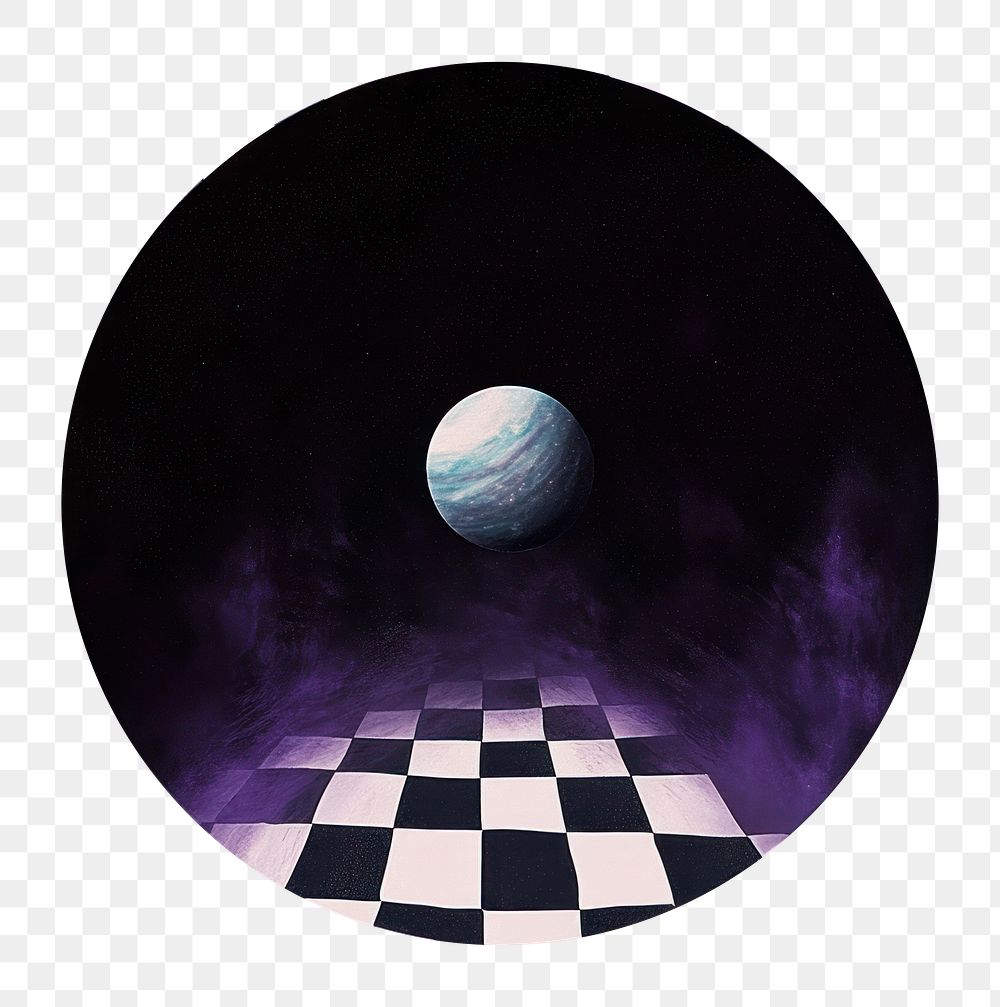 PNG Op art illusion universe space astronomy.