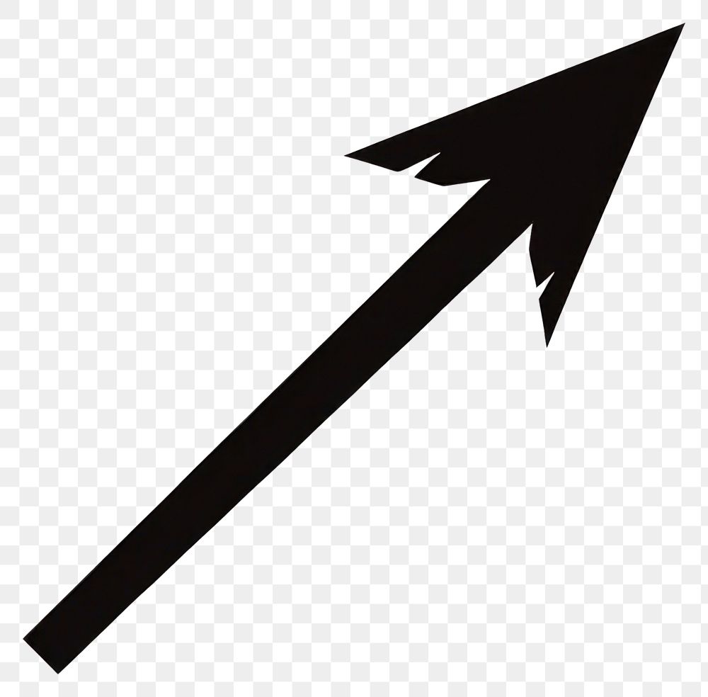 PNG Arrow graphic design simple.