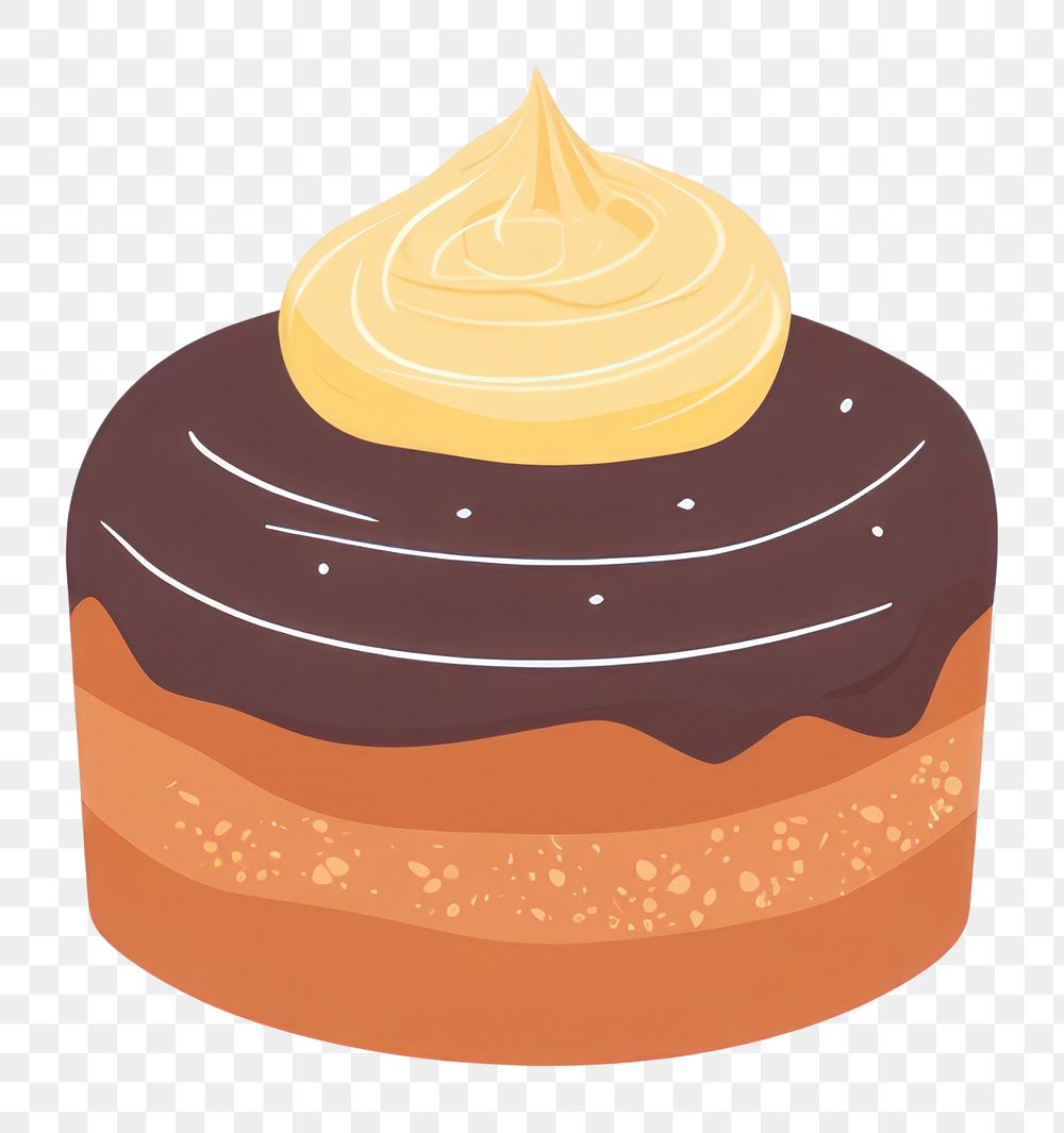 PNG Vector clipart cake illustration dessert sweets.