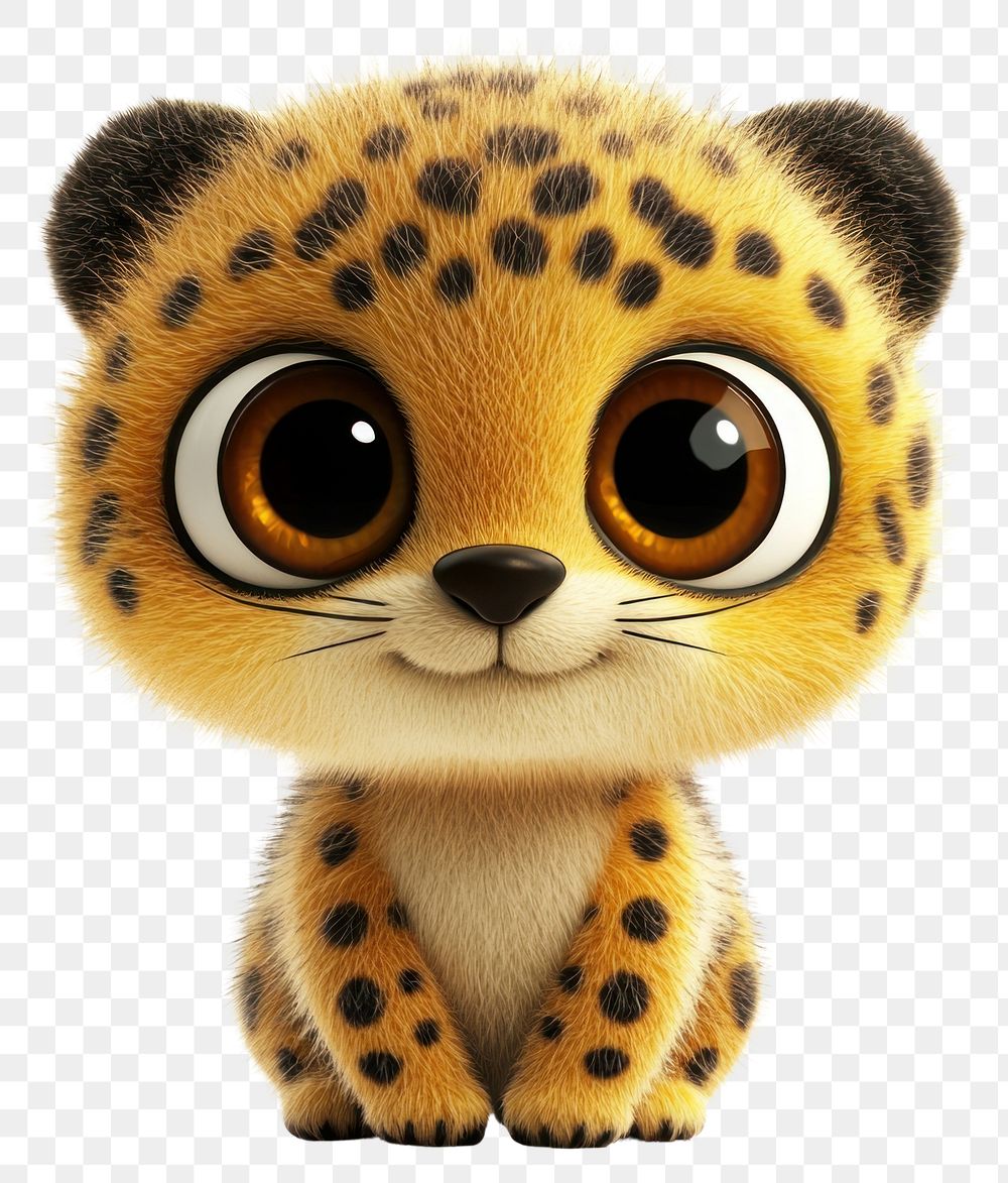 PNG Cheetah illustration leopard cartoon.