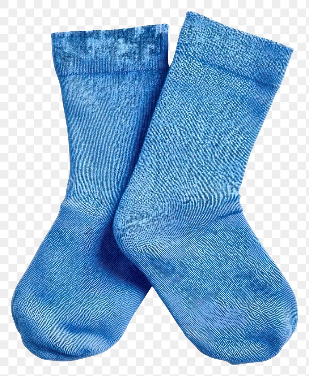 PNG Kid blue socks clothing apparel accessories.