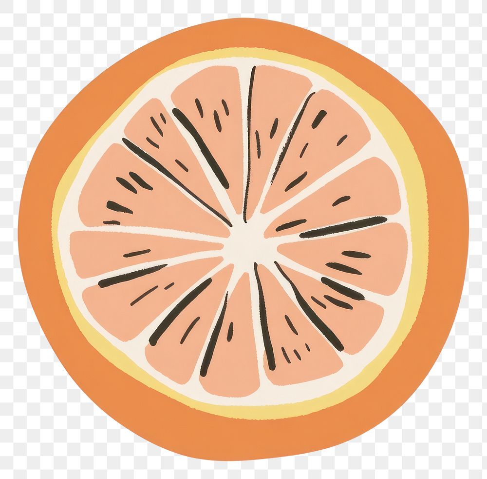 PNG Orange illustration minimalist simple.