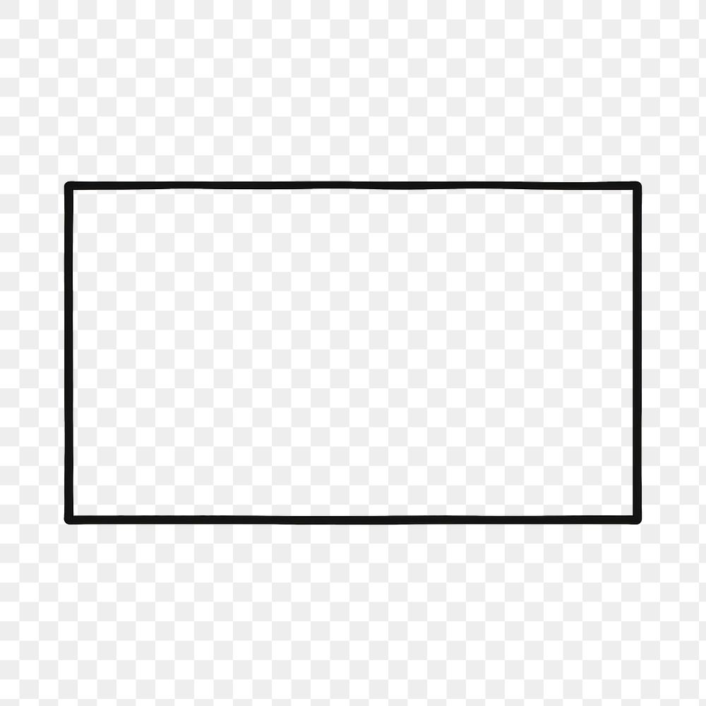 Vintage Rectangular Border Background PNG Design Images | Free Photos ...