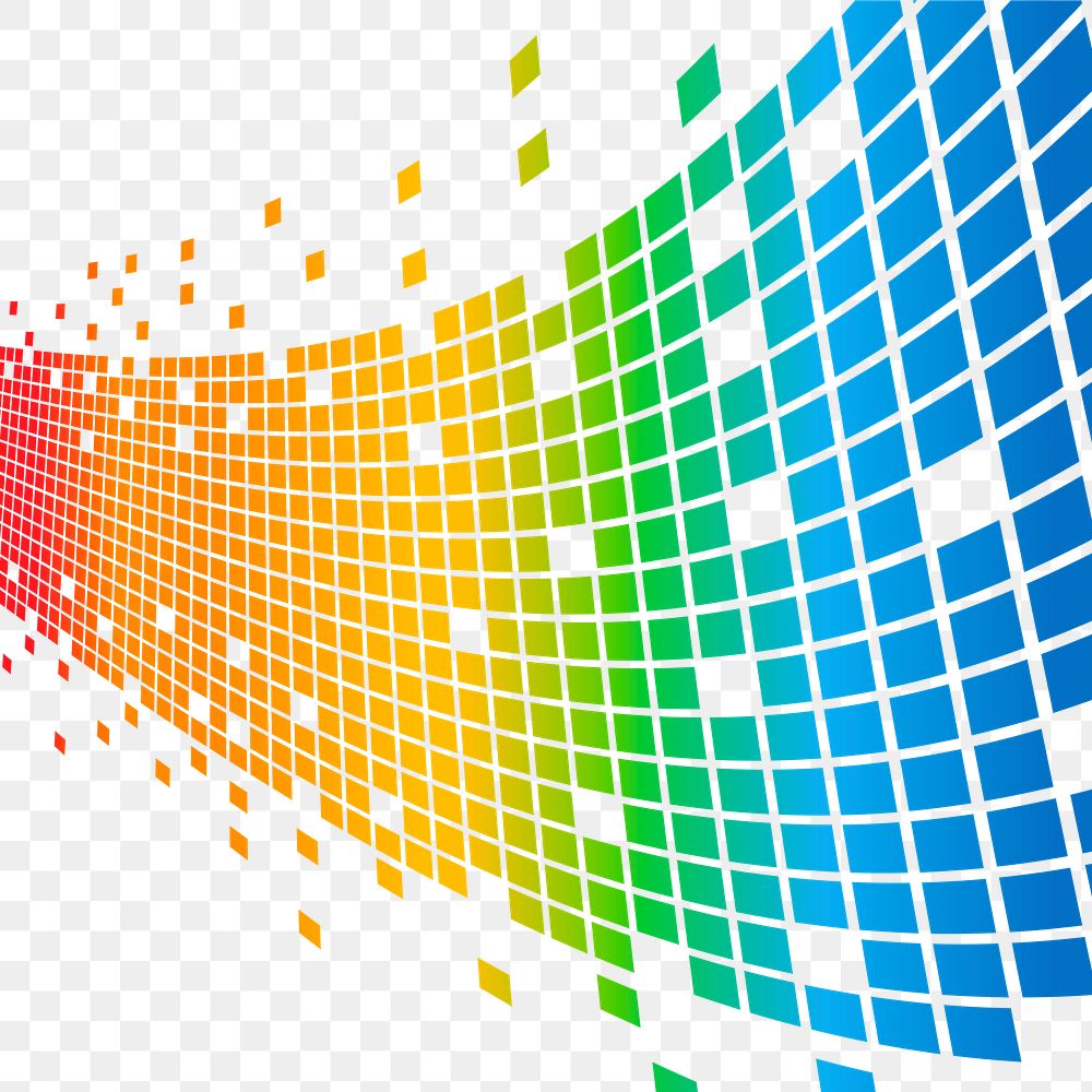 Modern rainbow png background, business design on transparent background. Free public domain CC0 image.