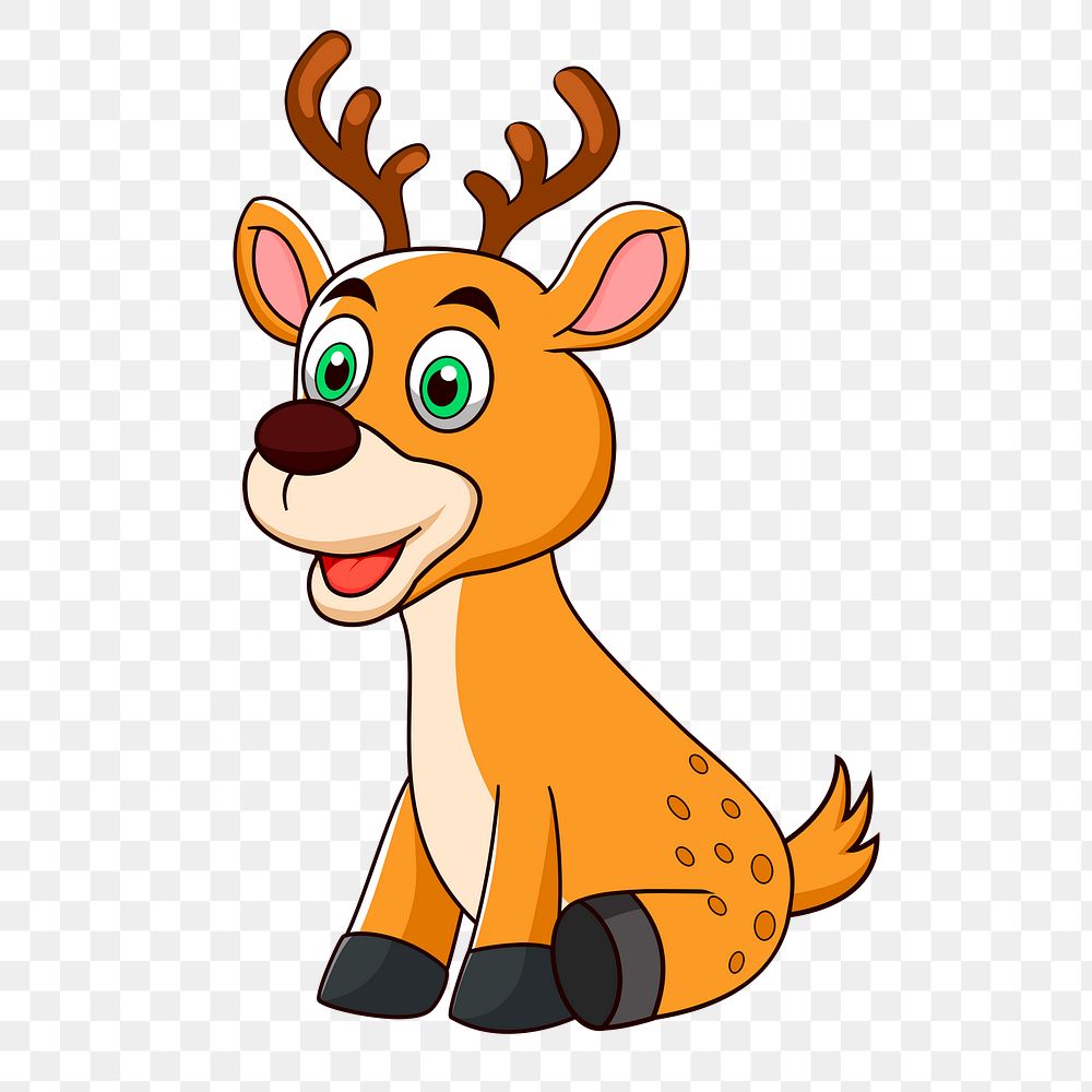 Cartoon Deer Images | Free Photos, PNG Stickers, Wallpapers & Backgrounds -  rawpixel